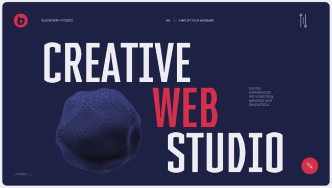 The Buzzworthy Studio website