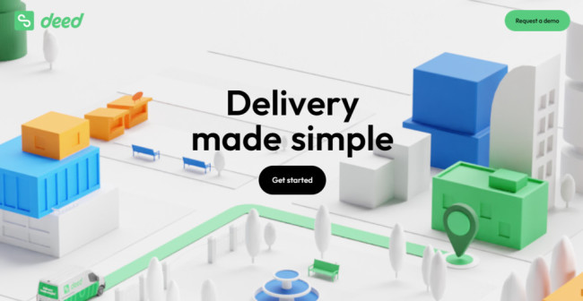 The Deed Delivery website