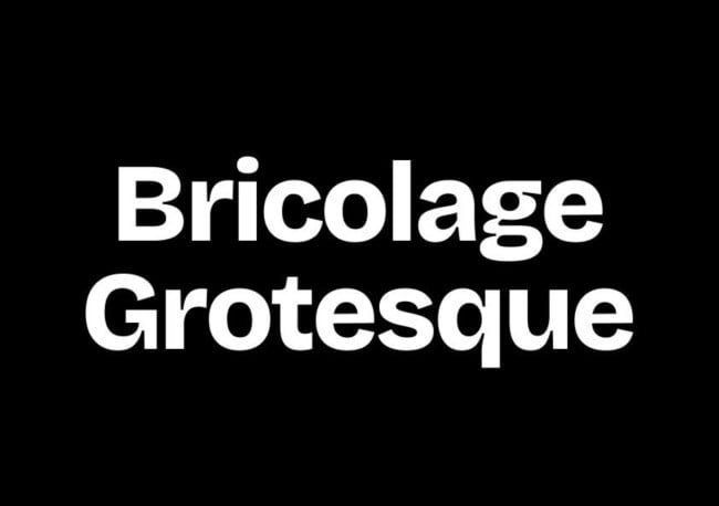 example image of the Bricolage Grotesque font