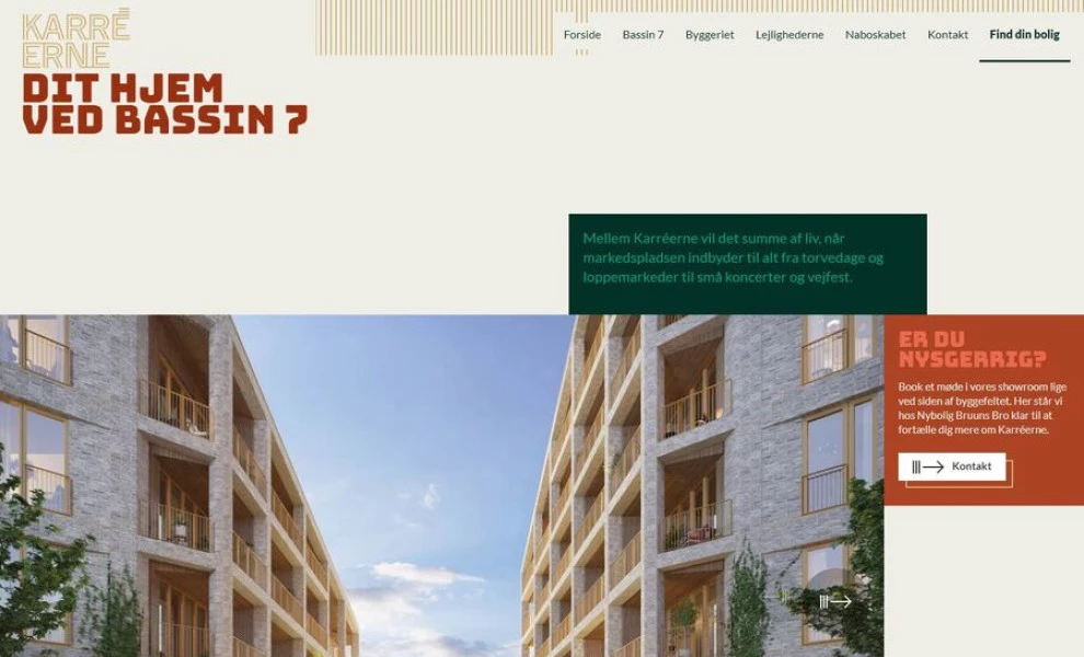 Karreerne Real Estate Website Design