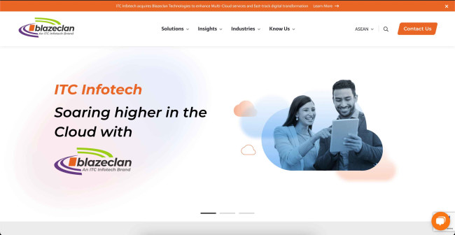 Blazeclan homepage