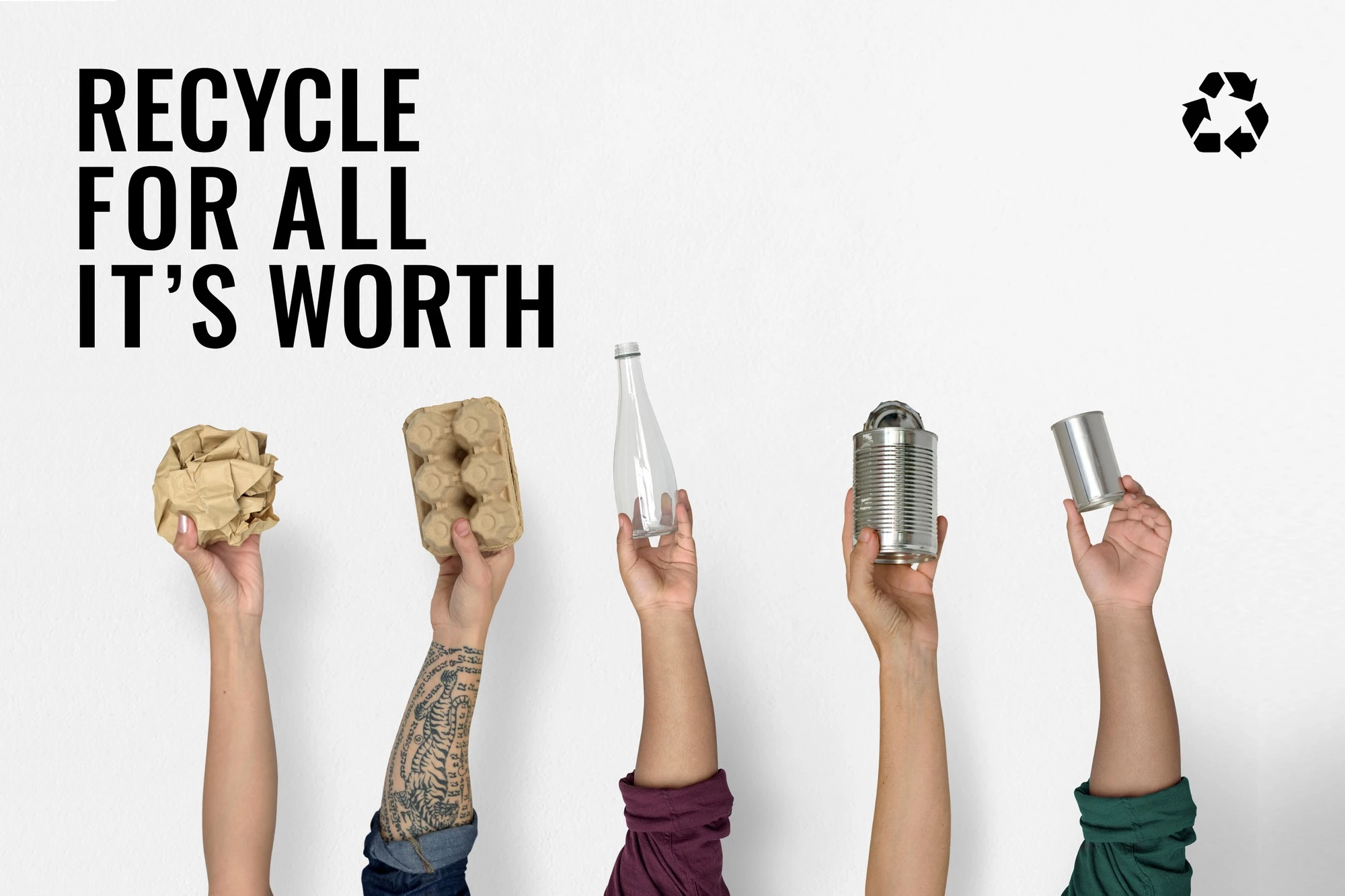 Waste management and recycling concept