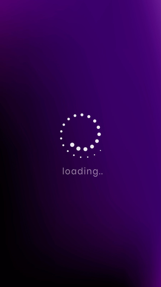 Animated loading icon  