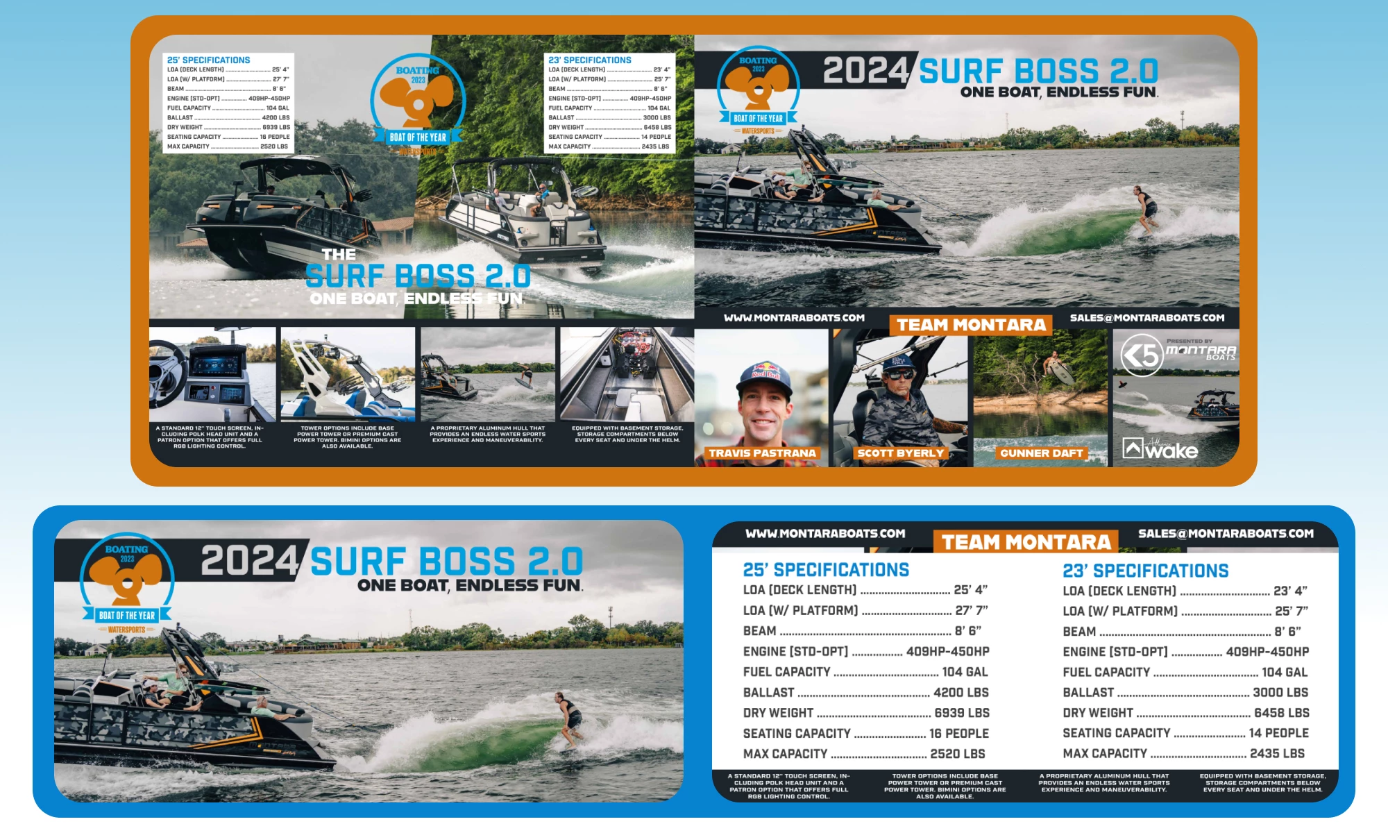 Best Print Design: Montara Boats by REV Branding Industries