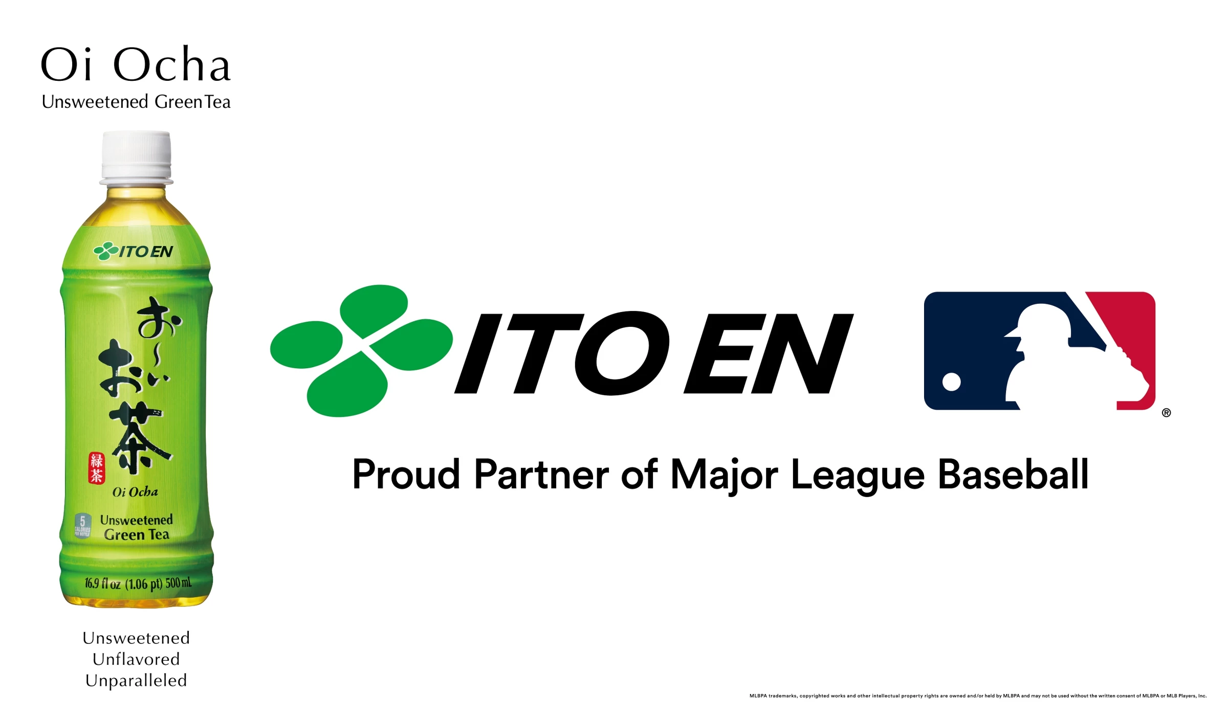 ITO EN x MLB graphic
