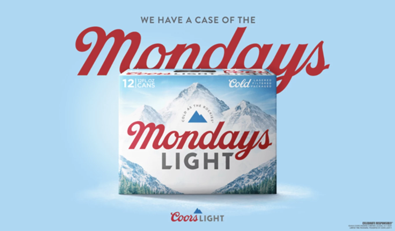 Coors Light Mondays Redesign