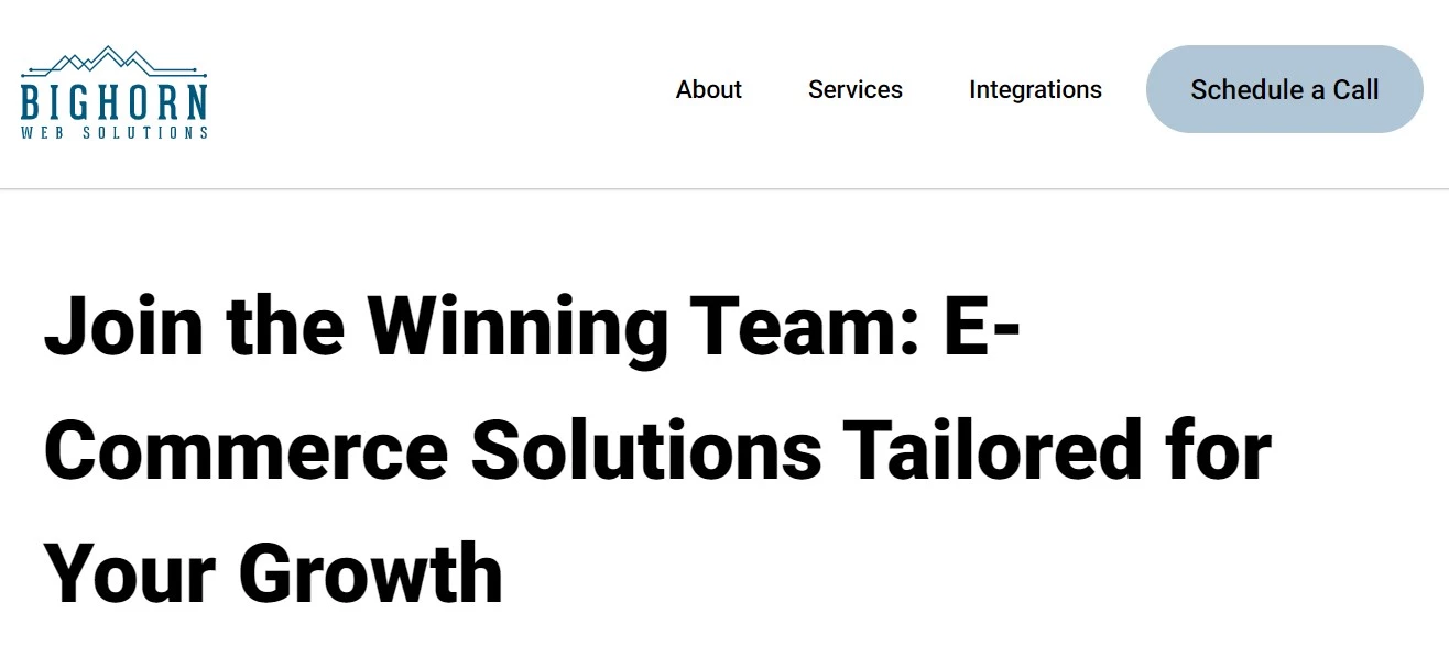 Bighorn Web Solutions