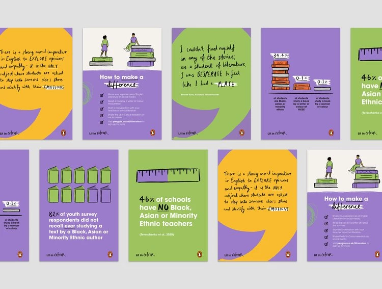 Lit in Colour Interactive Infographic