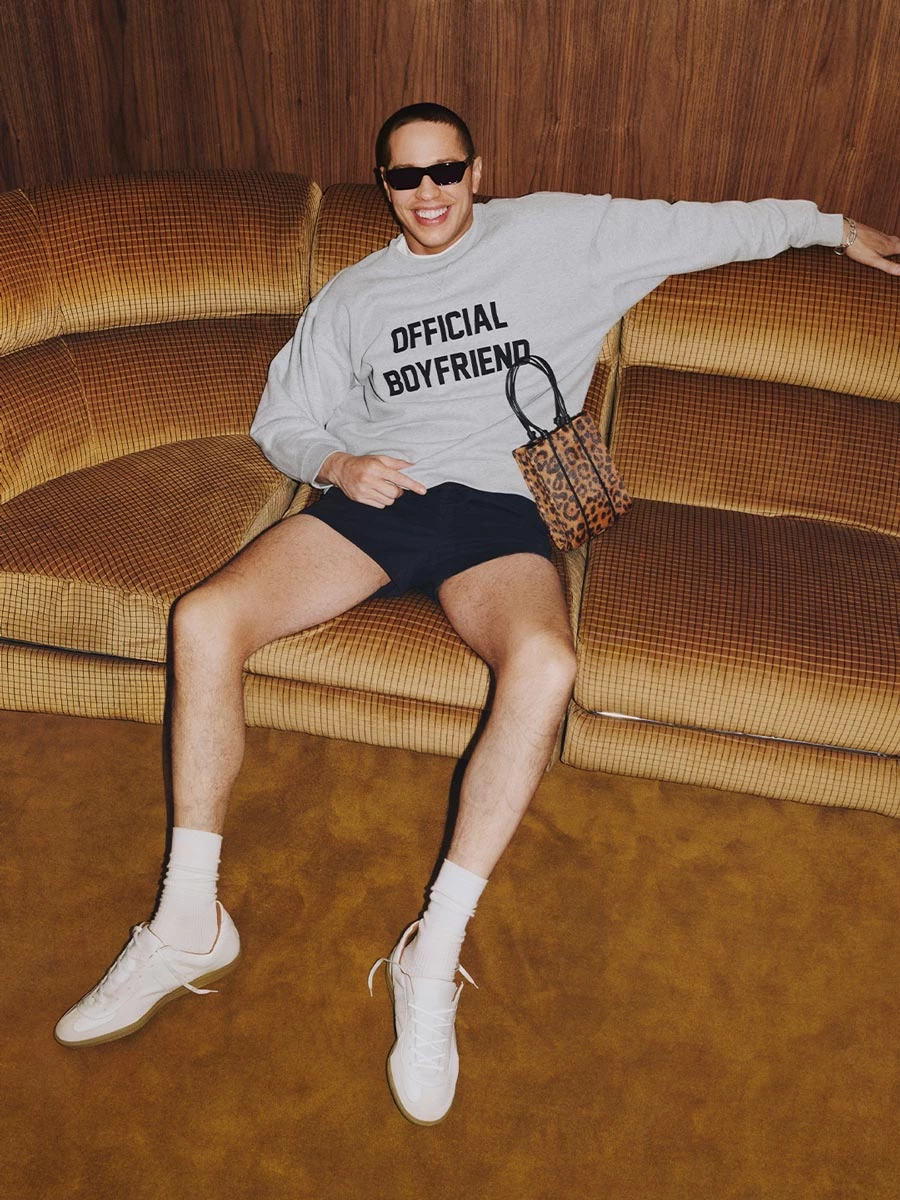 Davidson Wearing Reformation's 'Official Boyfriend' Sweatshirt
