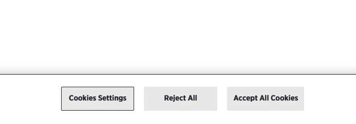 A website prompts the website visitor to customize, reject, or accept cookies