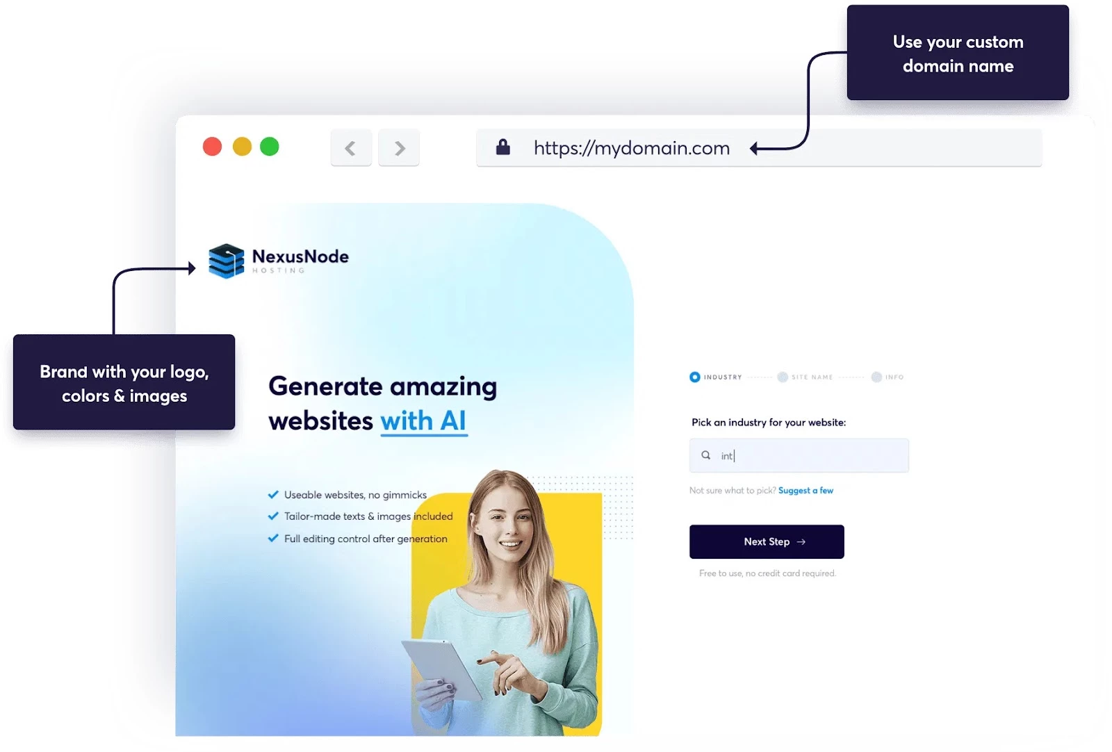 Build Custom Websites in Seconds, Not Days | Source: Brizy