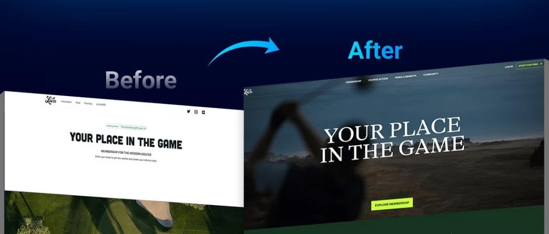 Digital Silk’s Website Revamp for Links Golf Club | Source: Digital Silk