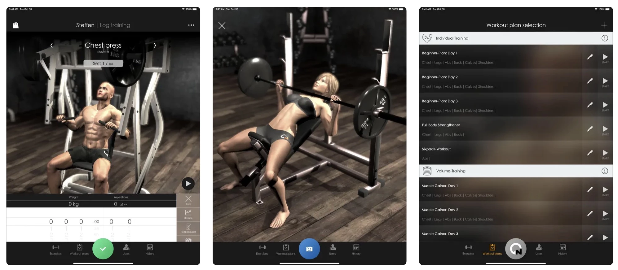 Gymnotize App Store page