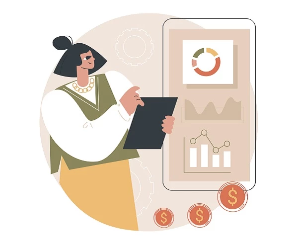 Illustration of managing app development cost