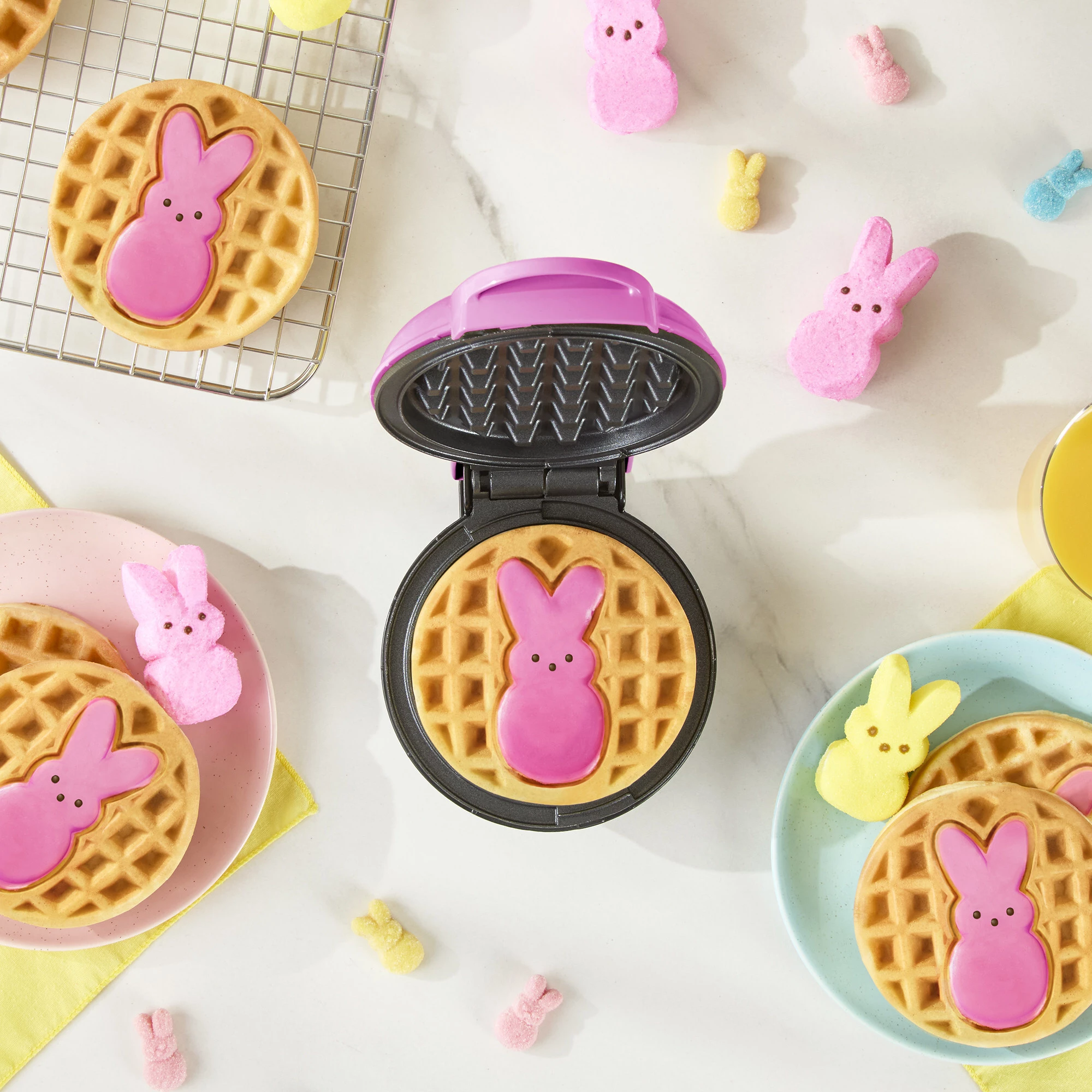 Dash x PEEPS Mini Waffle Makers