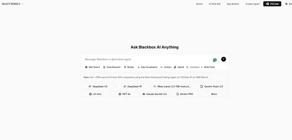 Blackbox homepage