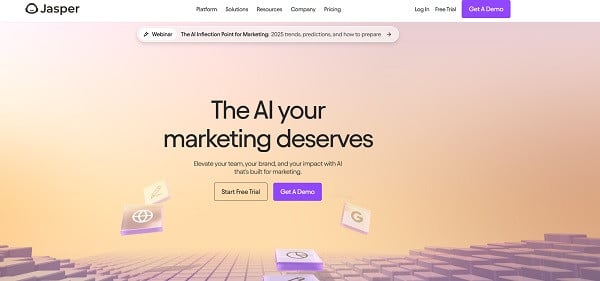 Jasper homepage