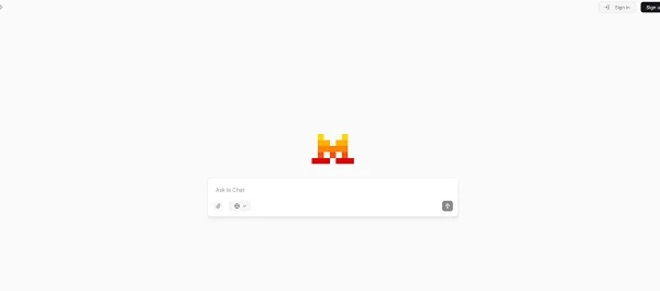 Mistral homepage