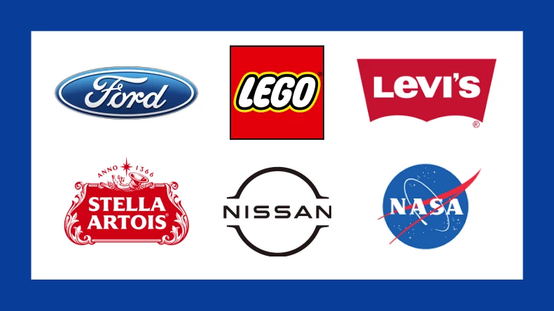Letters Inside Shapes Types of Logos