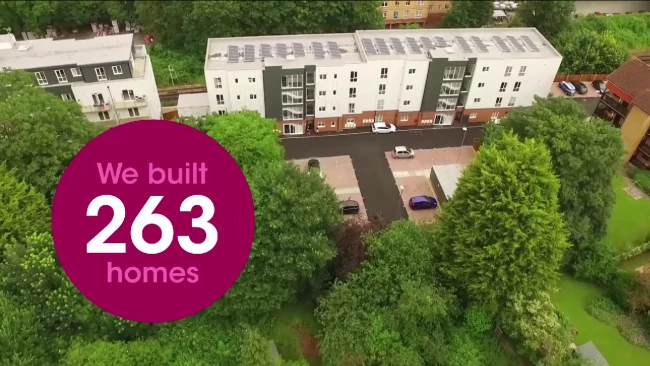 MHS Homes Annual Report 2016/17 Real Estate Graphics