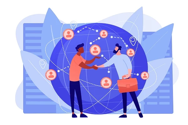 Illustration of networking