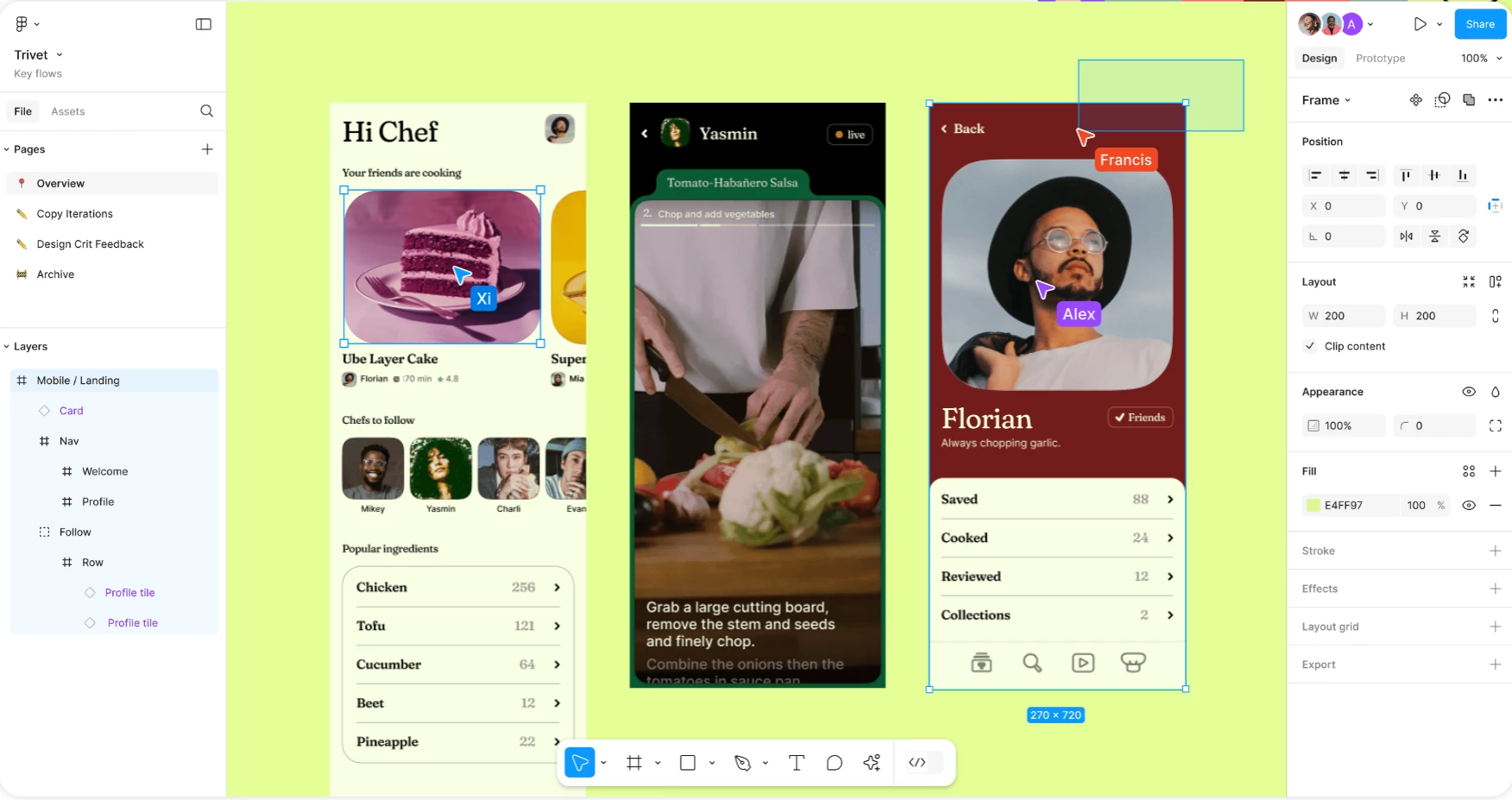 Figma’s dashboard