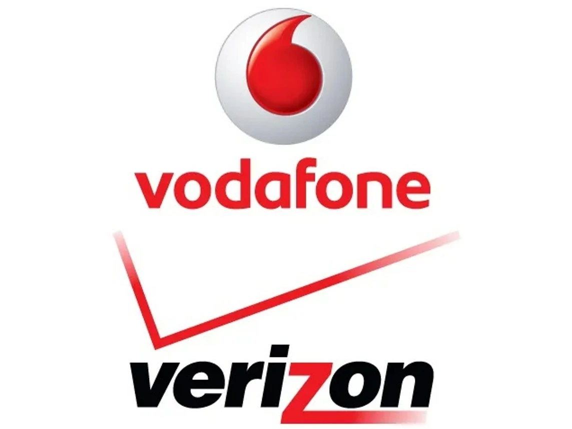 Vodafone & Verizon logos