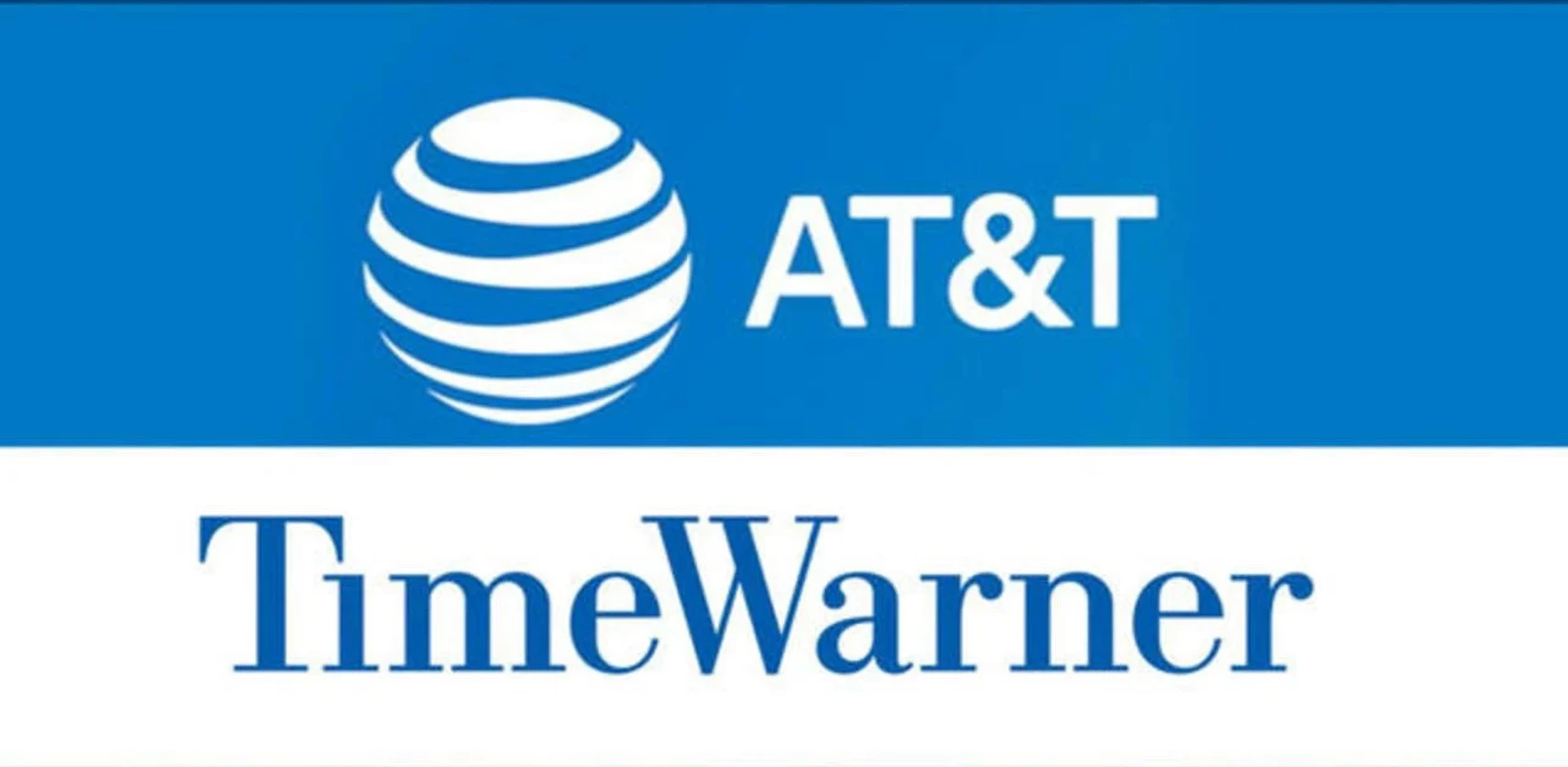 AT&T & Time Warner logos