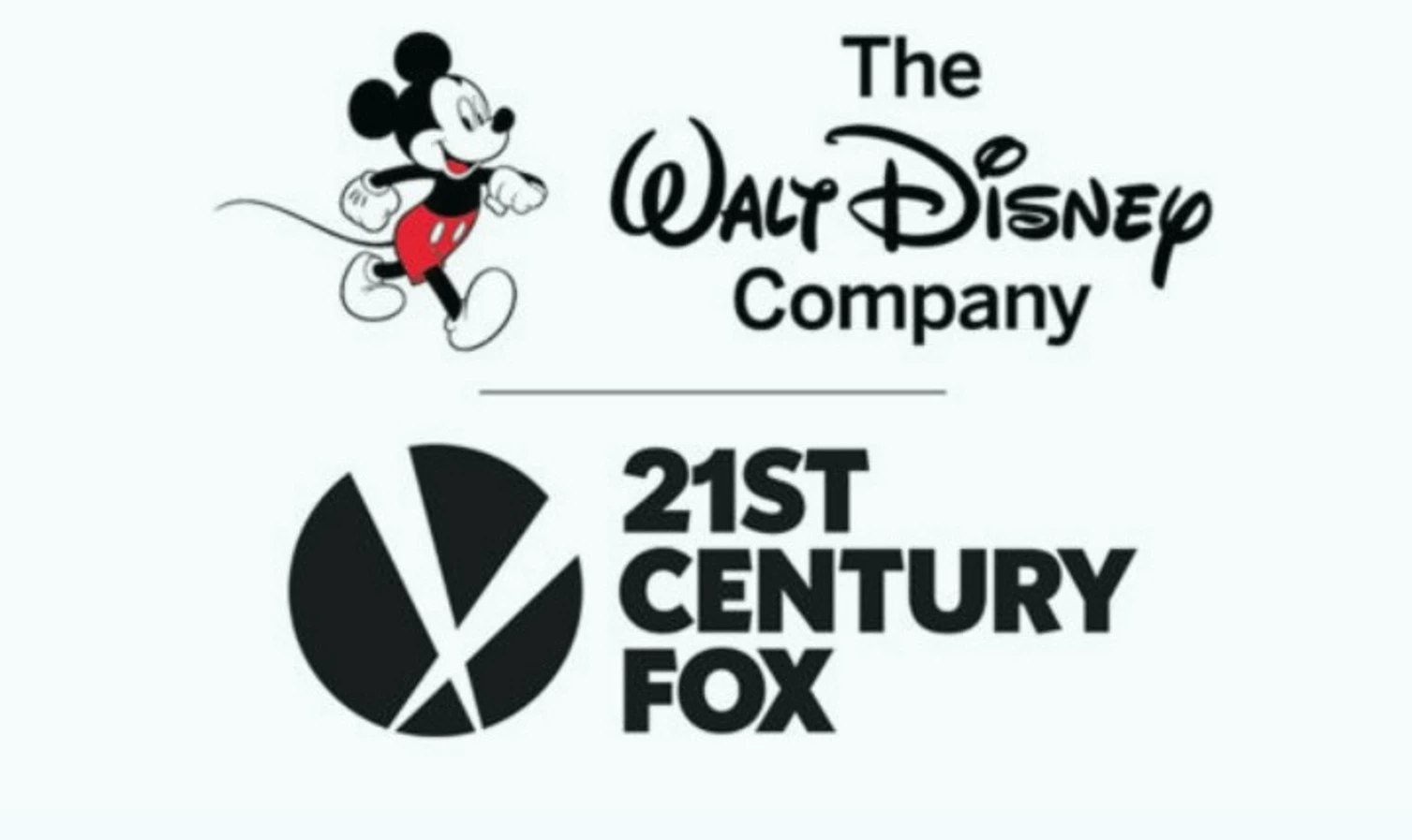 Disney and 21st Century Fox logos