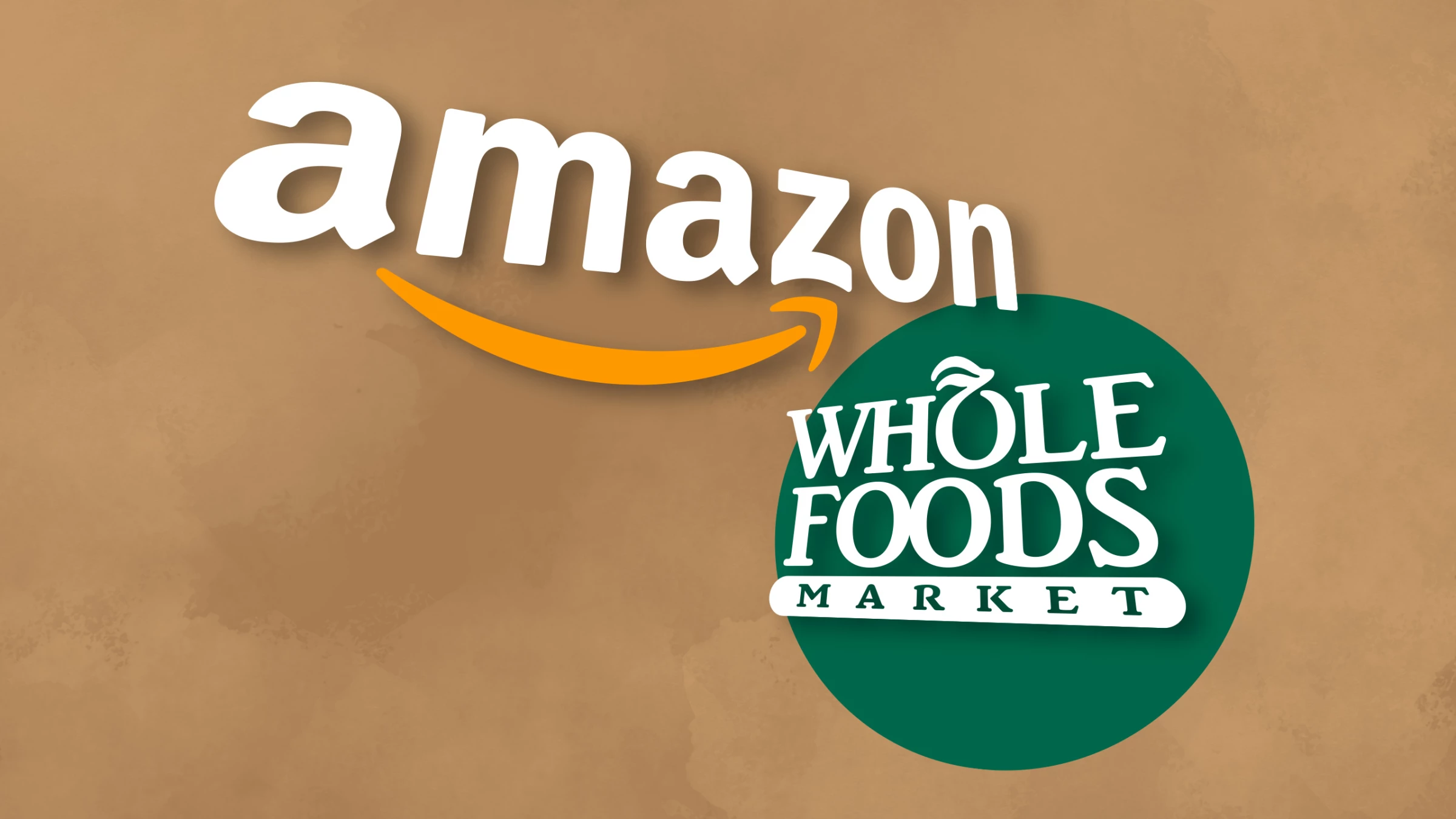 Amazon & Whole Foods logos