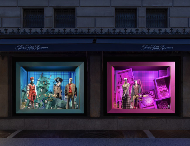 Saks Store Display