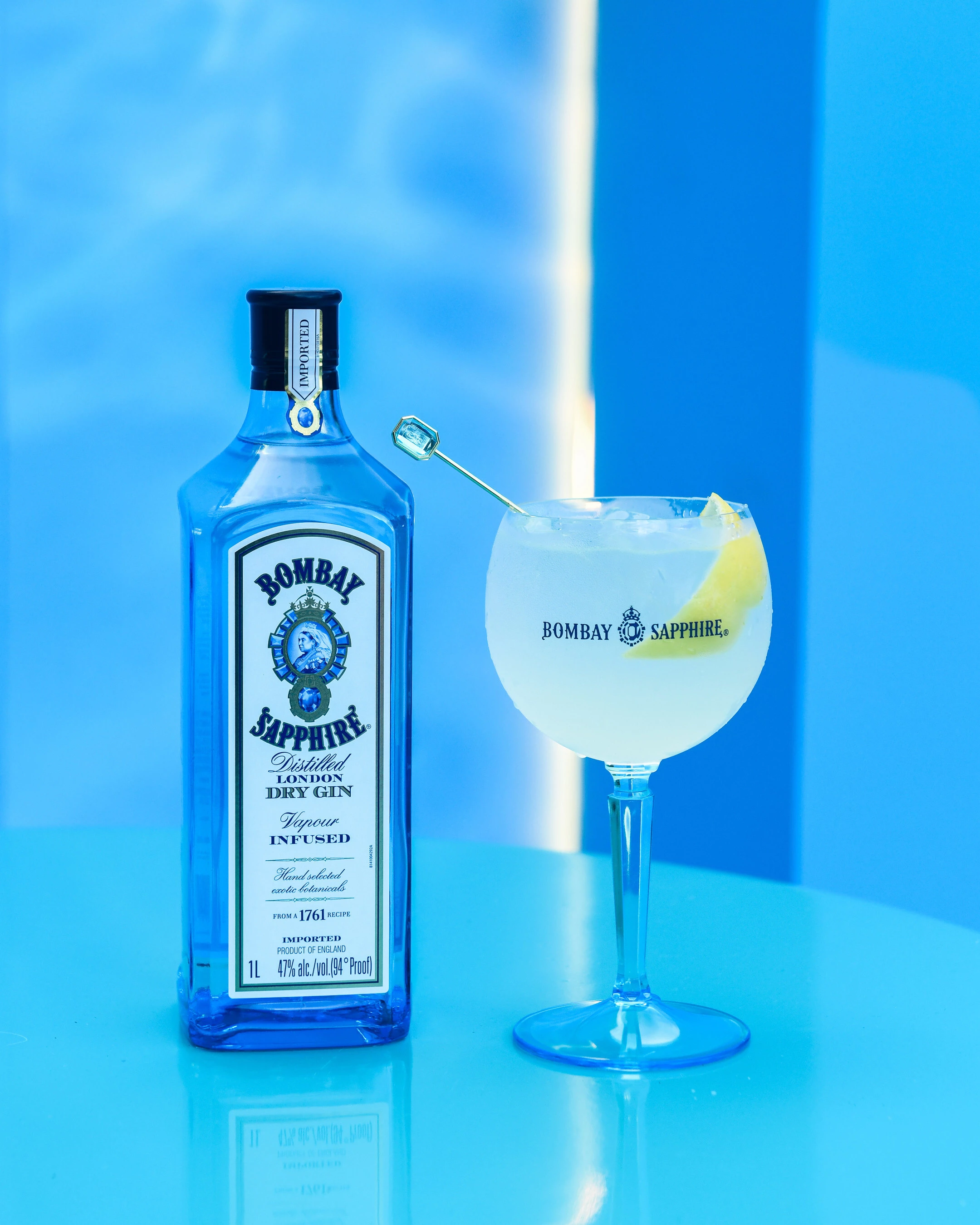 The Bombay Sapphire Sparkling Lemon