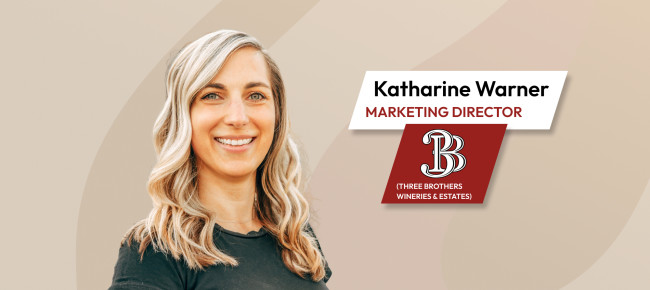 Katharine Warner, marketing director at Three Brothers Wineries & Estates Katharine Warner, marketing director at Three Brothers Wineries & Estates
