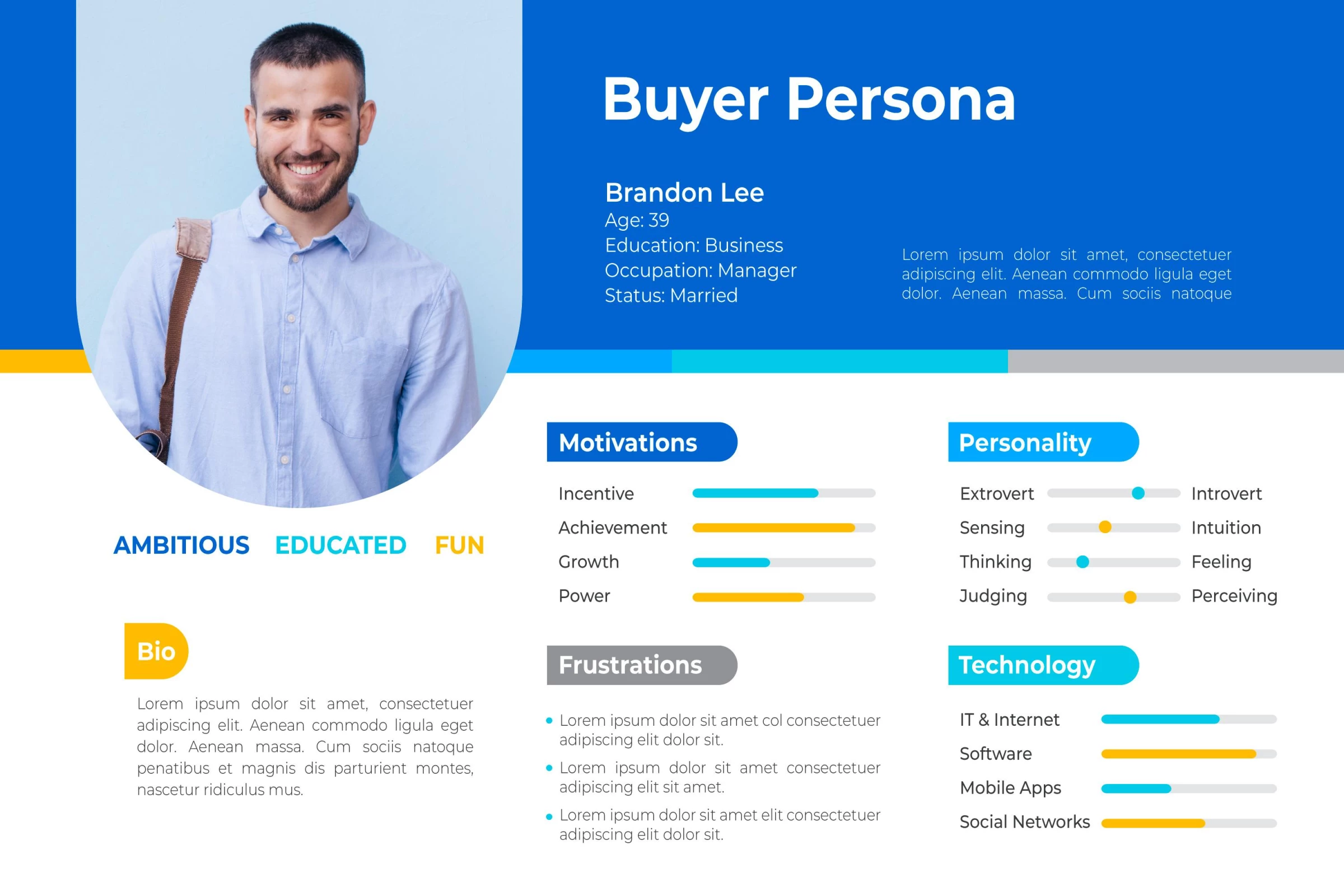 An example of a buyer persona