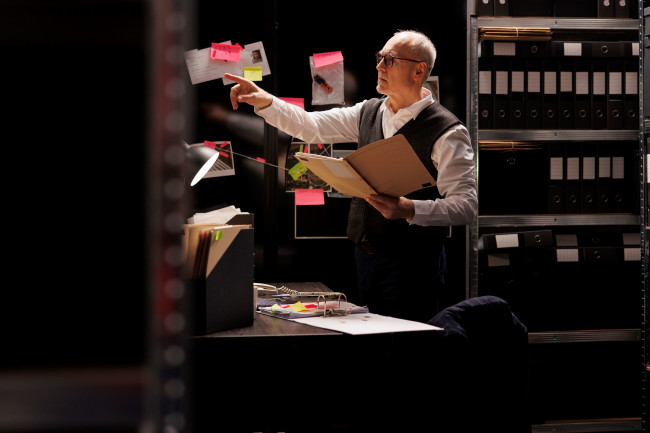 An accountant maintains accurate record-keeping