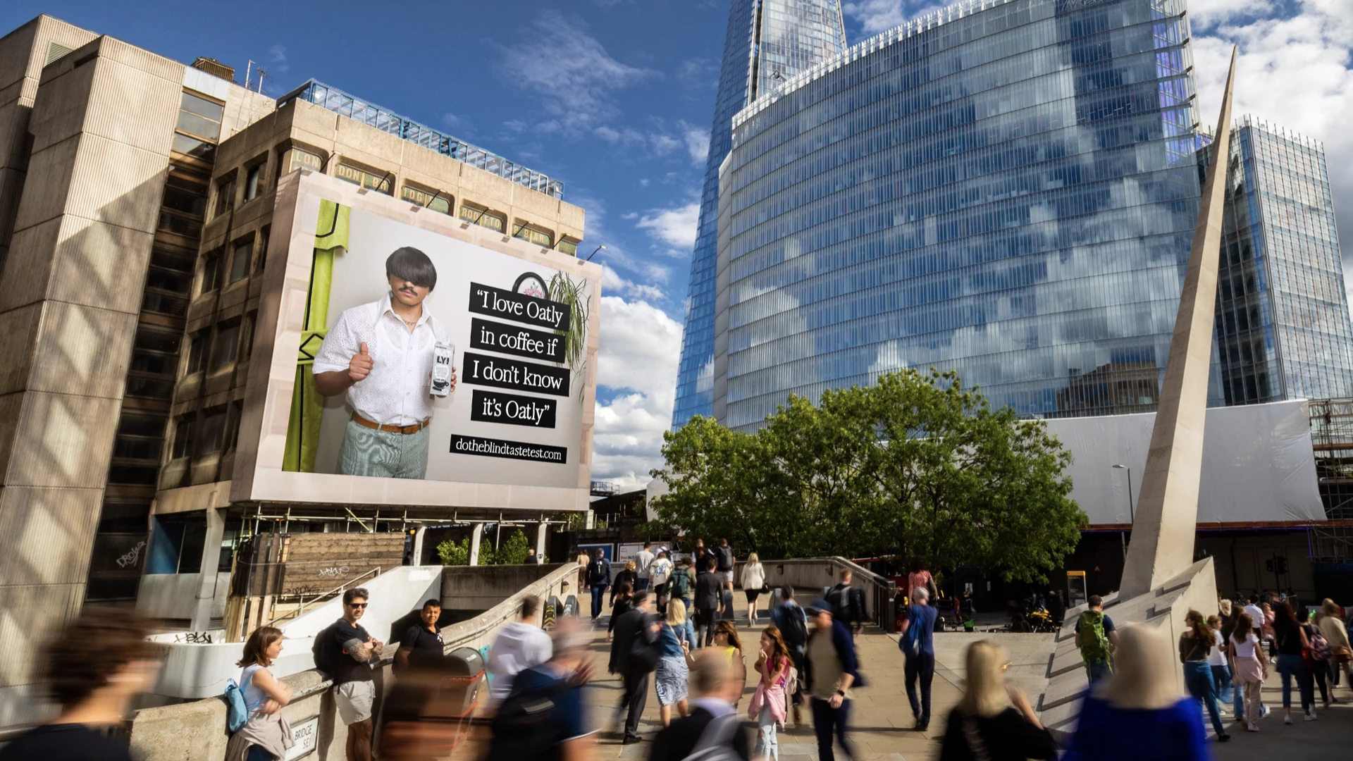 Oatly OOH ad