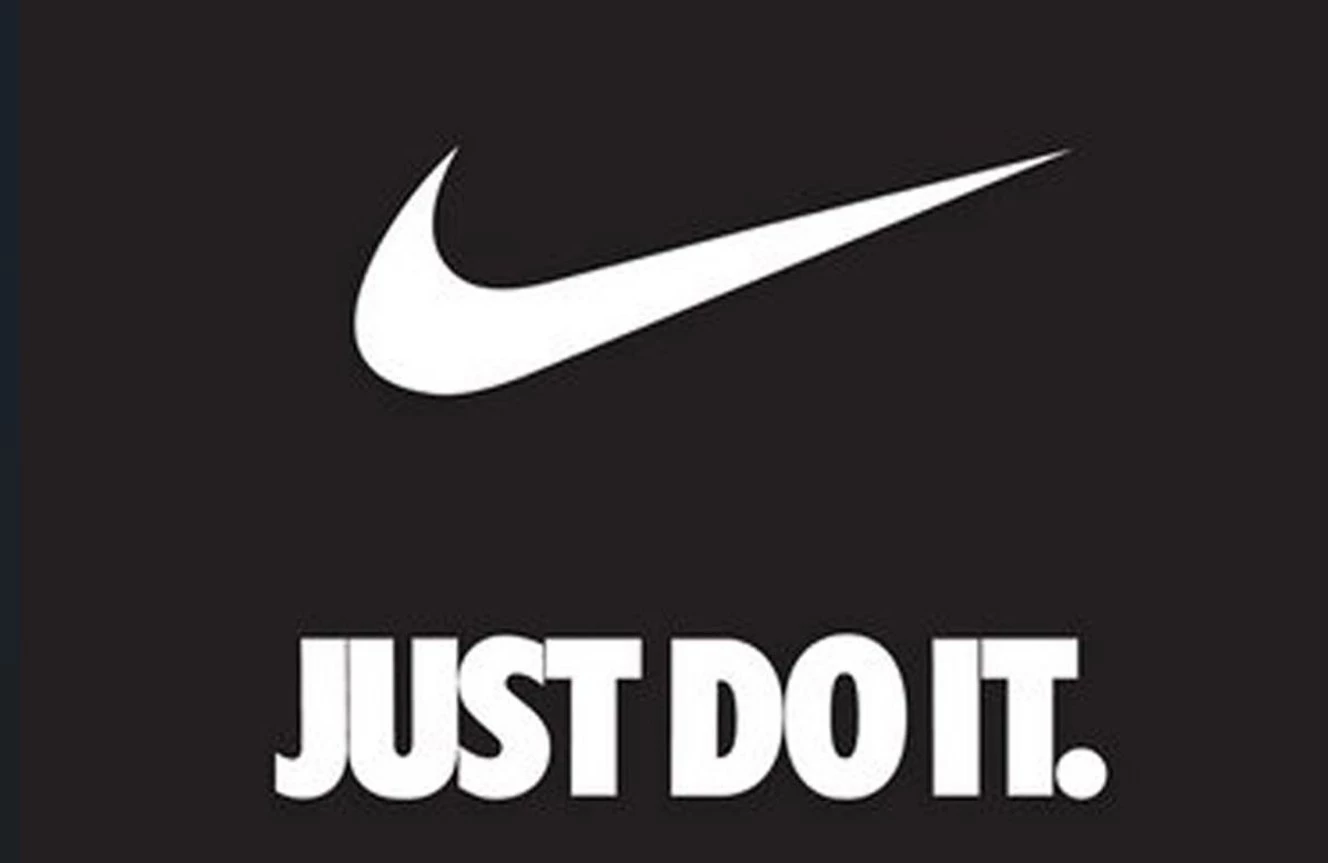 "Just Do It" lettering