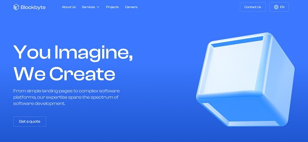 [Blockbyte home page]
