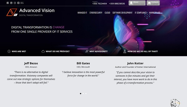 [Advanced Vision IT home page]