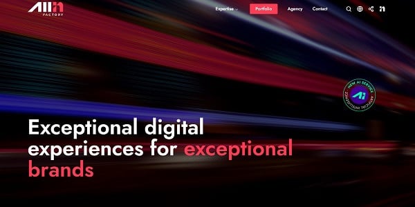 [All-In Factory home page]