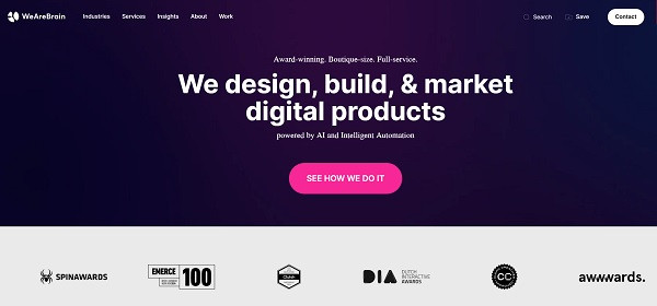 [WeAreBrain home page]