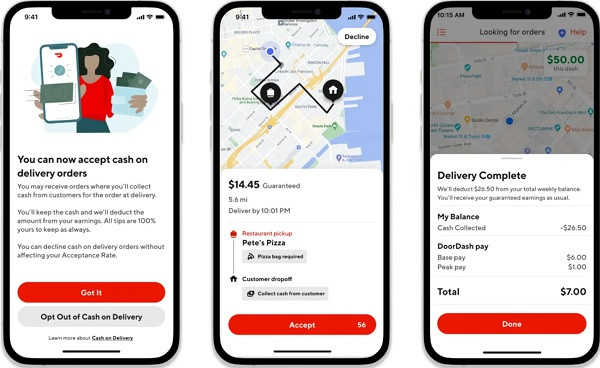 DoorDash payment processing