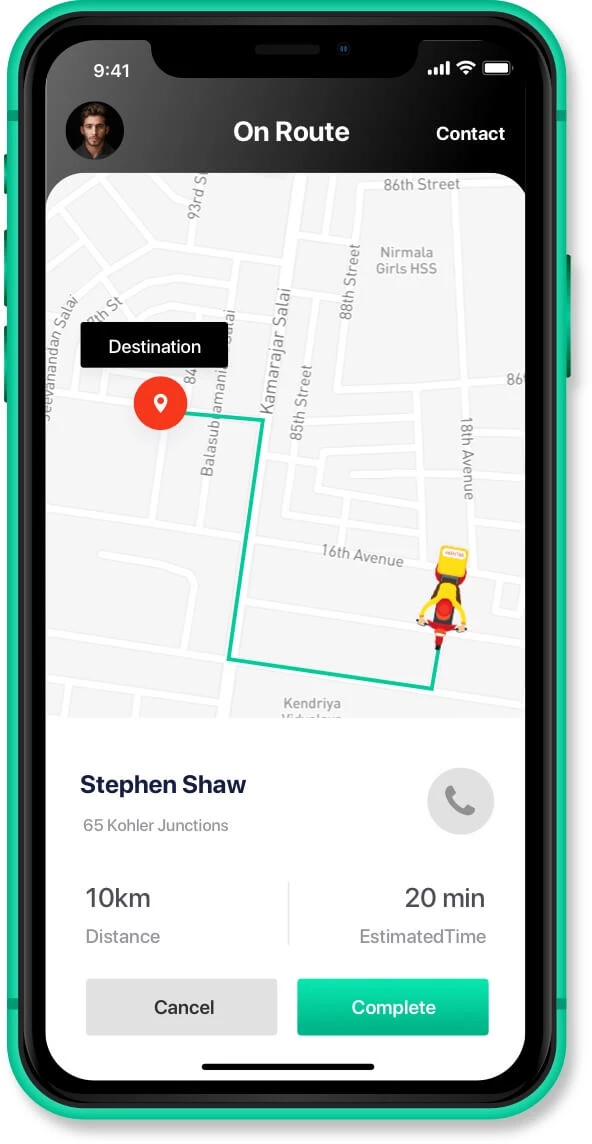 Postmates dispatching