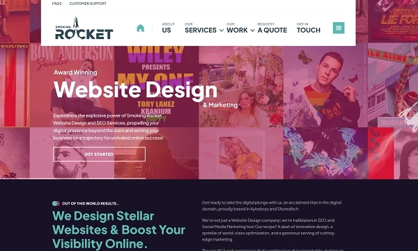Smoking Rocket home page