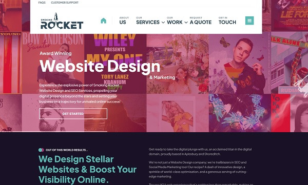 Smoking Rocket home page