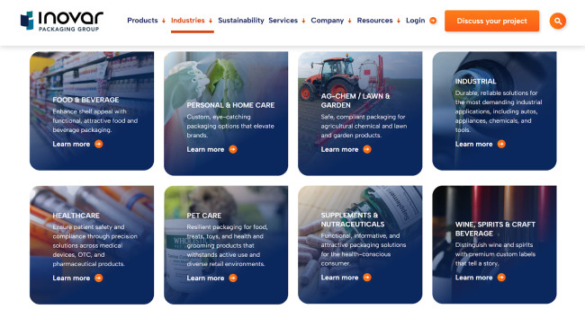 Clearer Messaging Better Demonstrates Areas of Expertise | Source: Inovar Packaging Group Clearer Messaging Better Demonstrates Areas of Expertise | Source: Inovar Packaging Group