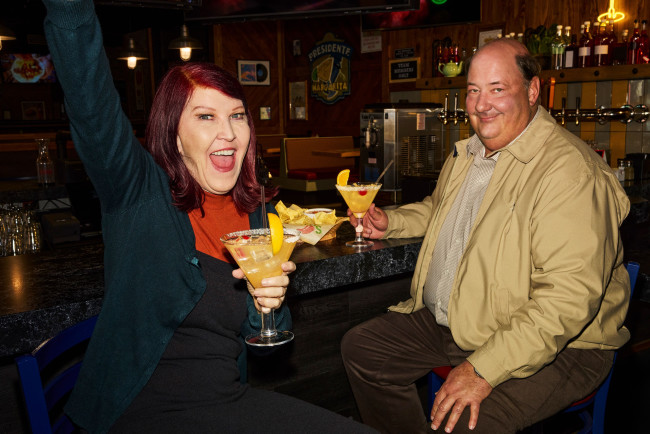 The Office cast at Chili's