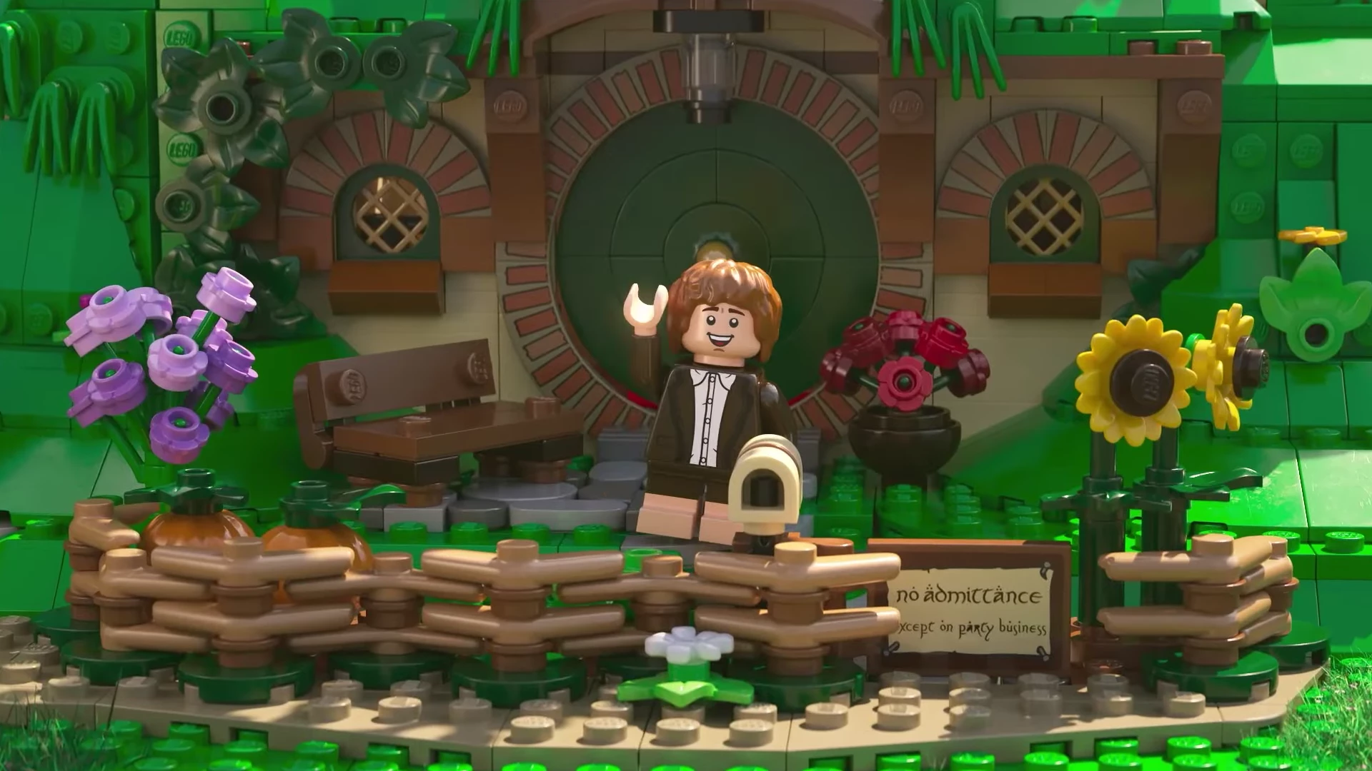 LEGO Samwise Gamgee in The Shire