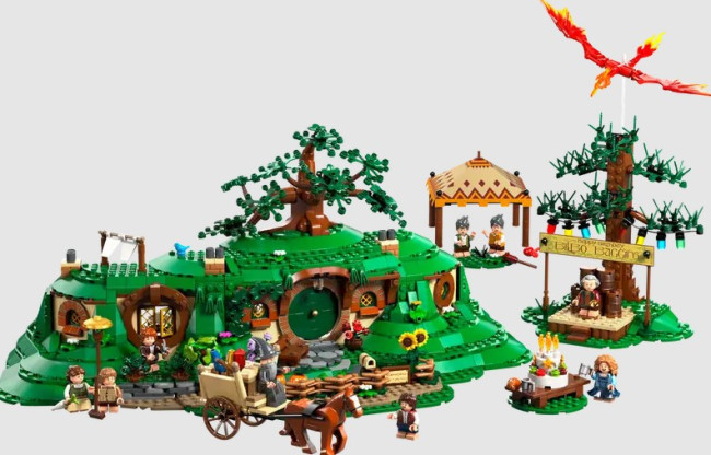 The Lord of the Rings: The Shire set