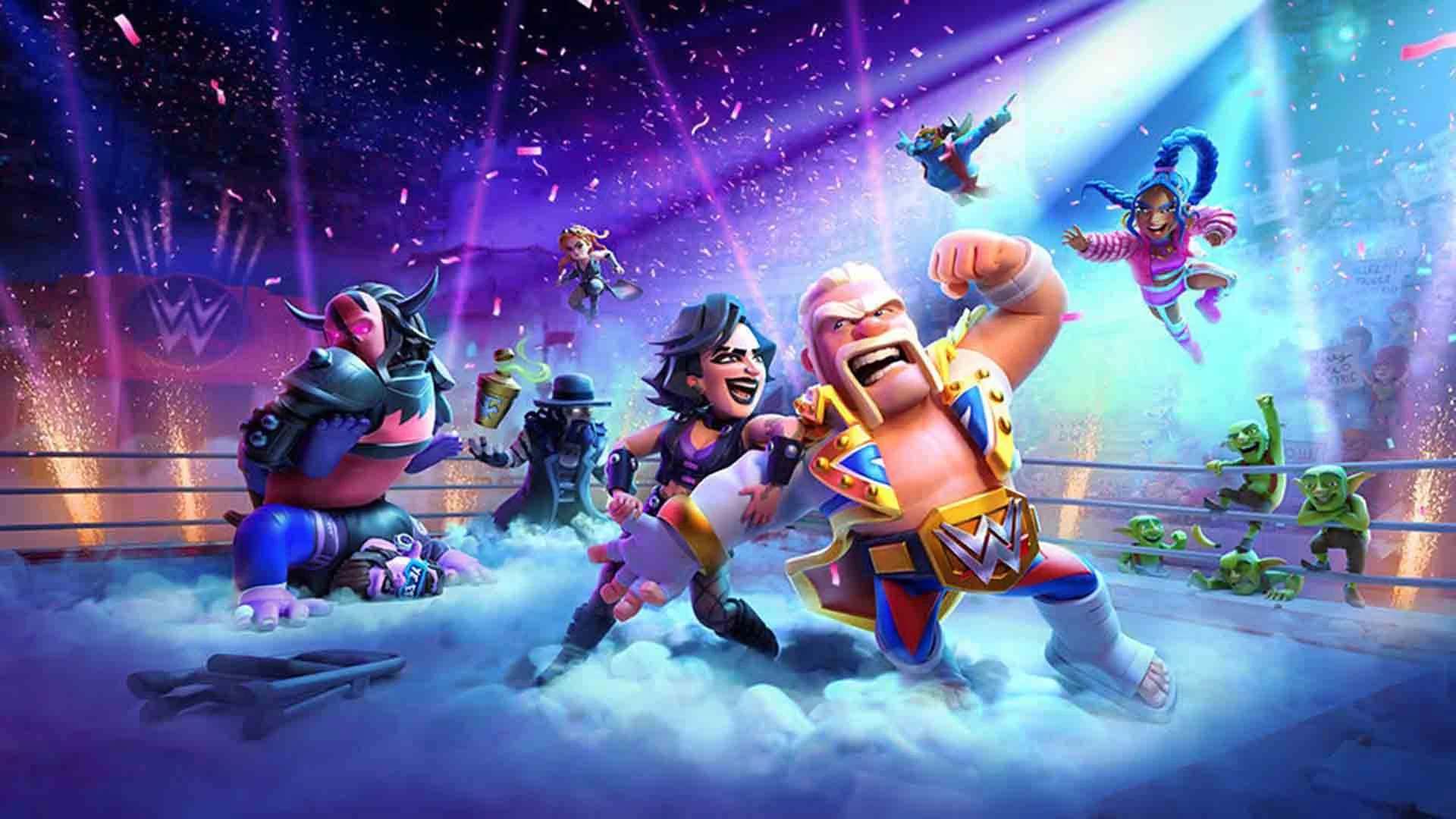 WWE Superstars as Clash of Clans Characters